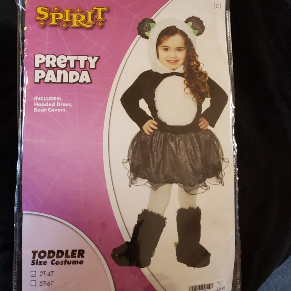 Pretty panda costume